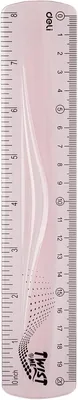 Ultra Flexible Ruler Pink 20 cm Twist Me Design School Office Best Deal