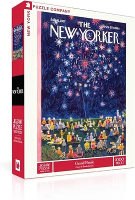 New York Puzzle Co. - The New Yorker: 1000-Piece Jigsaw Puzzle by Ilonka Karasz