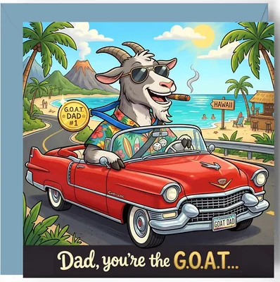 Funny Father's Day Card - Gifts From Daughter