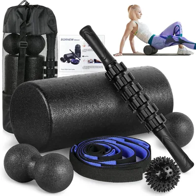 Foam Roller Set - High Density Back Roller, Muscle Roller & More - Best Deal