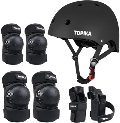 TopikaKids 7-Piece Roller Skates Protective Gear Set Best Deal