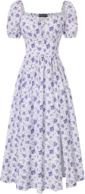 Scarlet Darkness Floral Corset Dress - Best Deal