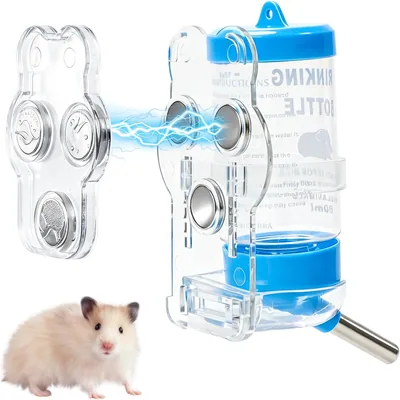 Automatisk vattendispenser för hamster, 80ml med magnetiska hållare - Best Deal
