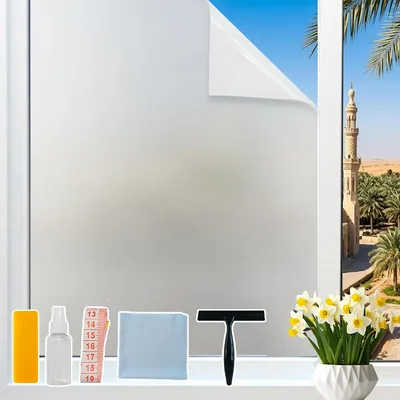 G-ONE Frosted Window Privacy Film Glass Sunblocker