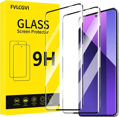 FVLCGVI Zestaw 3 sztuk - Szkło hartowane do Redmi Note 13 Pro Plus, pełna folia 3D, twardość 9H, wysoka rozdzielczość, przezroczyste