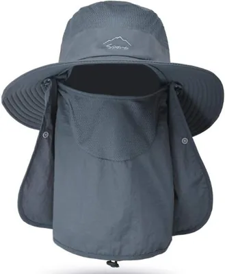 FA PLUS Fishing Hat UV Protection with Face & Neck Cover