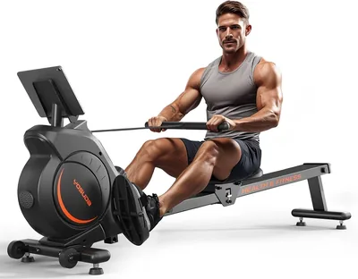 YOSUDA Magnetic Rower - 16 Levels Resistance