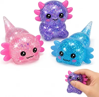 3 PCS Axolotl Squishy Set - Best Deal