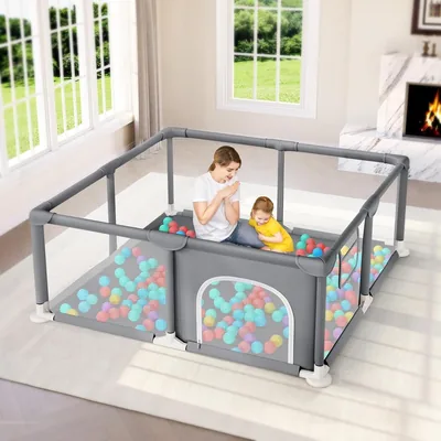 FA PLUS Baby Playpen 127x127 Cm With 20 Balls Best Deal