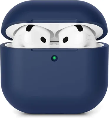 AOTUAO AirPods 4 Case 2024, Shockproof Silicone Cover