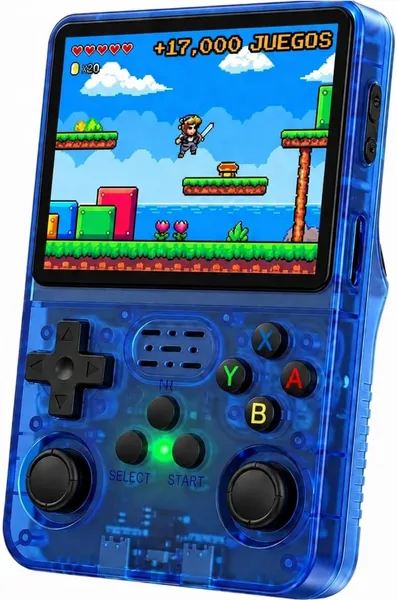 Consola portátil retro con 20.000 juegos - Versión 2025 - Mini consola arcade - Juegos para PS1, PSP, N64, NDS, SuperN, GameB