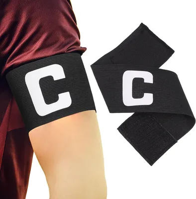 Brazalete de Capitán de Fútbol HEMOTON, Pulsera Ajustable para Entrenamiento Mundialista