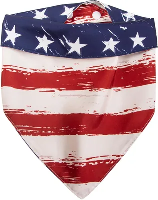 ICEMOOD 4th of July Dog Bandana - Reversible Flag Scarf Best Deal