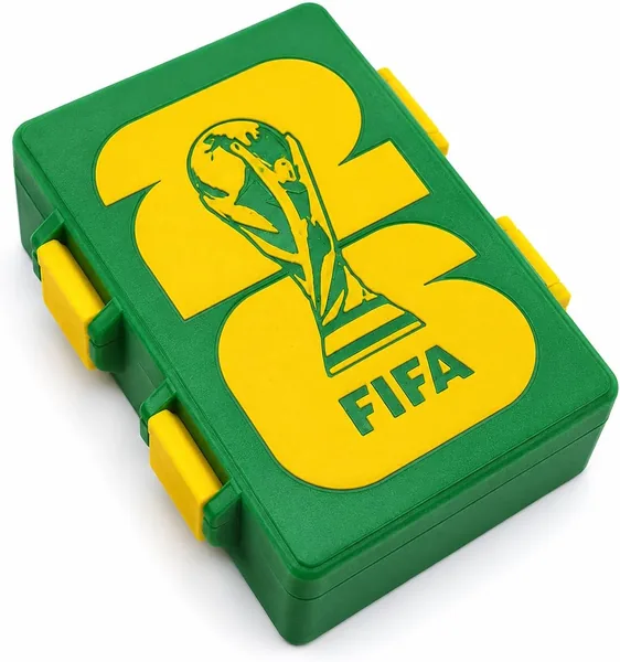 Masterinfo 3D Caixa Porta Figurinhas para lbum Panini Copa do Mundo FIFA 2026