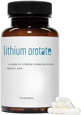 Lithium Orotat - För hälsa, funktionalitet och tydlighet. Non-GMO, glutenfritt, veganskt