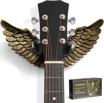 Adowes Angel Wings Guitar Wall Hanger Best Deal