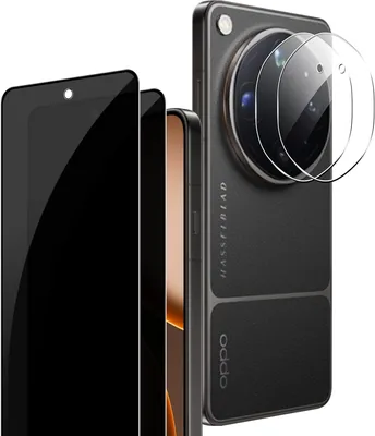 Rojeuinn Sekretessskärm för OPPO Find X9 Ultra 5G, 2 st skärmen skydd i härdat glas anti-blick + 2 st kameraskydd härdat glas, 9H - Best Deal