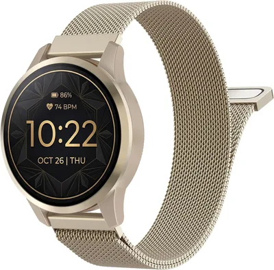 Astorgos 18mm 20mm 22mm Pas do zegarka Metalowy Kompatybilny z Garmin Venu 3S/2S/4/3/Vivoactive 4S/Vivomove 3S/Forerunner 255S/265S - Najlepsza Oferta