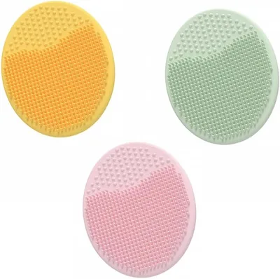 Silicone Baby Bath Brush Cradle Cap Comb - Soft Scrubber for Newborns & Toddlers