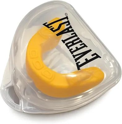 Sports Mouth Guard - Orange Shock Absorber for Contact Sports