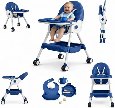 PICCASIO™ Foldable Baby High Chair - Best Deal