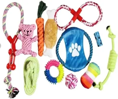 Amigo Dog Rope Toy Set, 12 Pieces - Best Deal