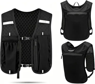 FA PLUS Running Phone Holder Vest - Reflective Hydration with 4 Pockets | Best Deal