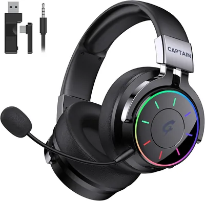 Gvyugke Gaming Headset 37% Off - 2.4GHz Wireless PC PS5/PS4/Switch