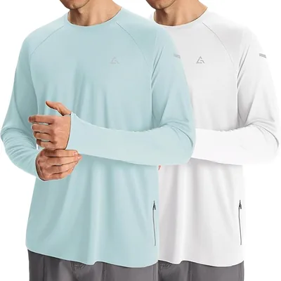 Zoofly Men's UPF 50+ Long Sleeve Sun Protection Shirt - Best Deal