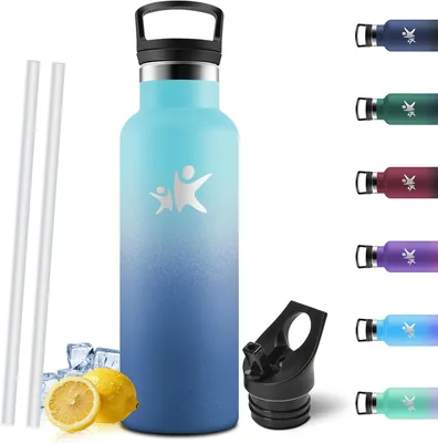 Motswedi Botella 750 ml in Acciaio Inossidabile, Bottiglia Termica per Acqua Calda e Fredda, Anti-Perdita, per Gym