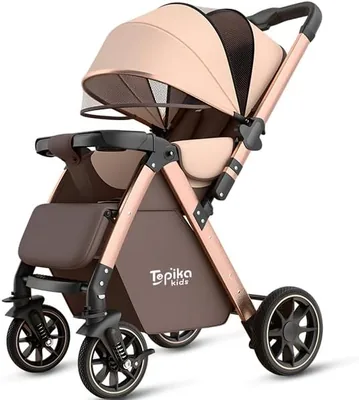 Topika High Quality Portable Baby Stroller Pram, Foldable Stroller Best Deal