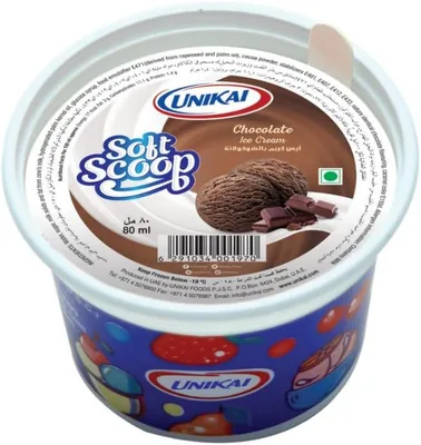 Unikai Chocolate Ice Cream Cup 80ml - Best Deal
