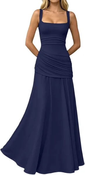 Robes de demoiselle d'honneur longues et élégantes pour mariage - Plein de styles - Meilleures affaires