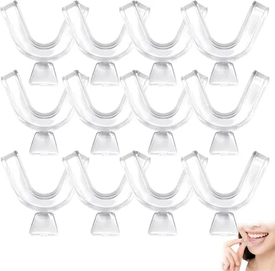 12Pcs Whitening Trays - Reusable Teeth Whitening Kit
