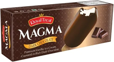 Unikai Magma Dark Chocolate Vanilla Ice Cream 120ml Best Deal