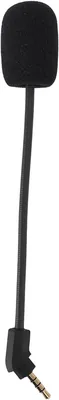 Generic Gold Plated Plug Replacement Gaming Headset Microphone for Cloud Omnidirectional Mic for Gam