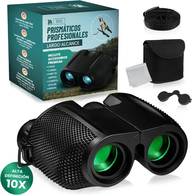 BAVILA - Lentes de aumento para niños y adultos - Pequeñas y potentes 10x25 para observación
