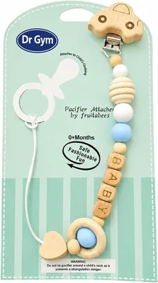 Blue Baby Pacifier Clip Best Deal