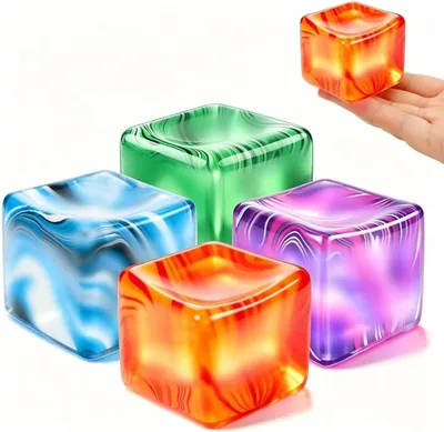SLEEPHEAD® 4 Pack Stress Balls Squishy Fidget Toys Bulk Discount