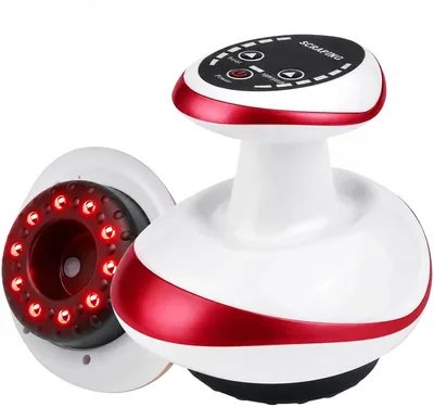 Cellulite Massager 4-in-1 Anti Cellulite Vacuum mit Gua Sha & Cupping, Körperstraffung und Lymphdrainage - 6 Saugstufen