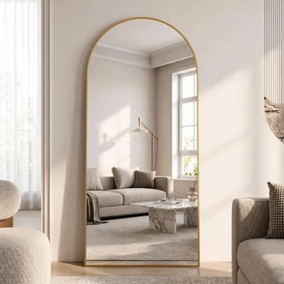VooBang 180x75cm Arched Full Length Mirror - Save 10%