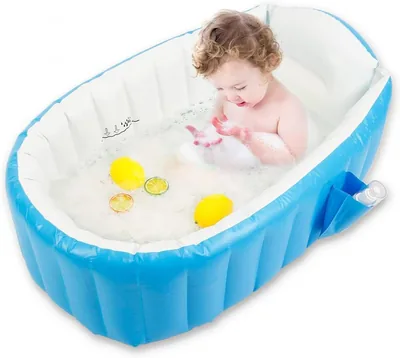 Inflatable Bathtub for Toddlers - Collapsible Design