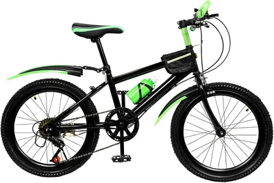 Barncykel 20 inch 7 värvar Carbonstål ram Underhållbar sadel (130-150 cm) Med vattenkollenslagare
