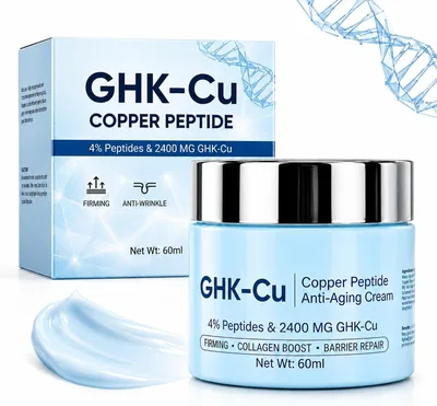 GHK-Cu Copper Peptide Cream 40% Off - Moisturizer for Mature Skin