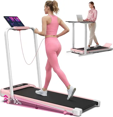 Cardirun Laufband für Zuhause: Klappbares 6-in-1 Walking Pad mit 10% Steigung, 10 km/h und 3.0PS Motor