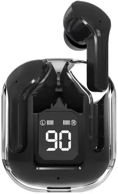 Wireless Bluetooth Earbuds, In-Ear Stereo Headphones with LED Charging Case (Black) Best Deal