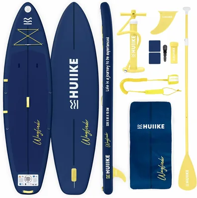 HUIIKE Inflatable Paddle Board con Accesorios, 5% de Descuento