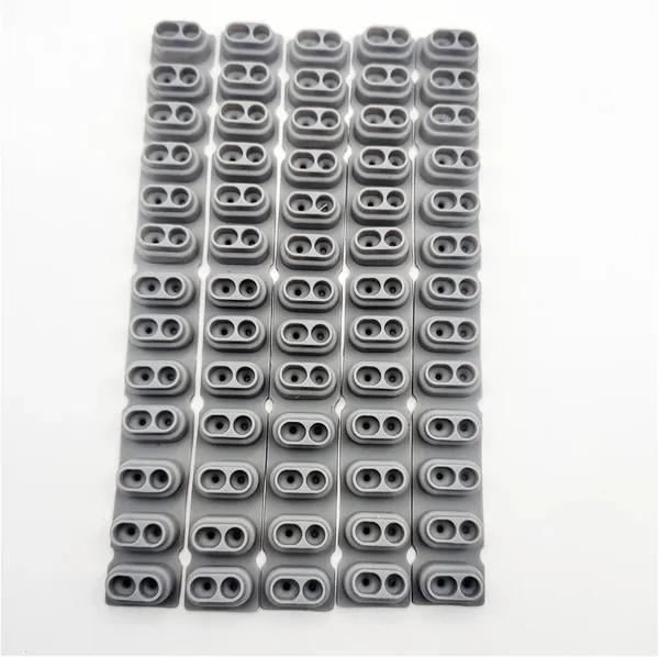Botón de Silicona con Tira de Goma para Teclado Korg PA500-PA1000 (5 Unidades)