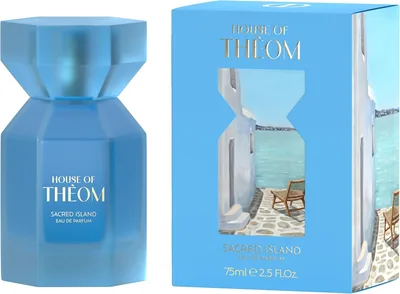 House of Thêom Eau de Parfum Sacred Island 75 ml - Eleganter Herrenduft mit Lavendel & Zedernholz - Würzig & Gourmand - 32% Rabatt
