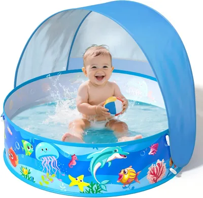 Foldable Baby Pool Canopy - 5% Off